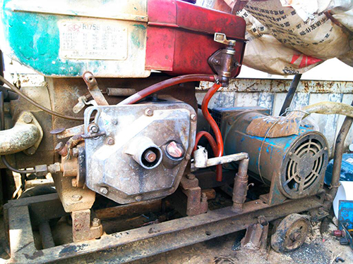 城子河单杠柴油机发电机出租